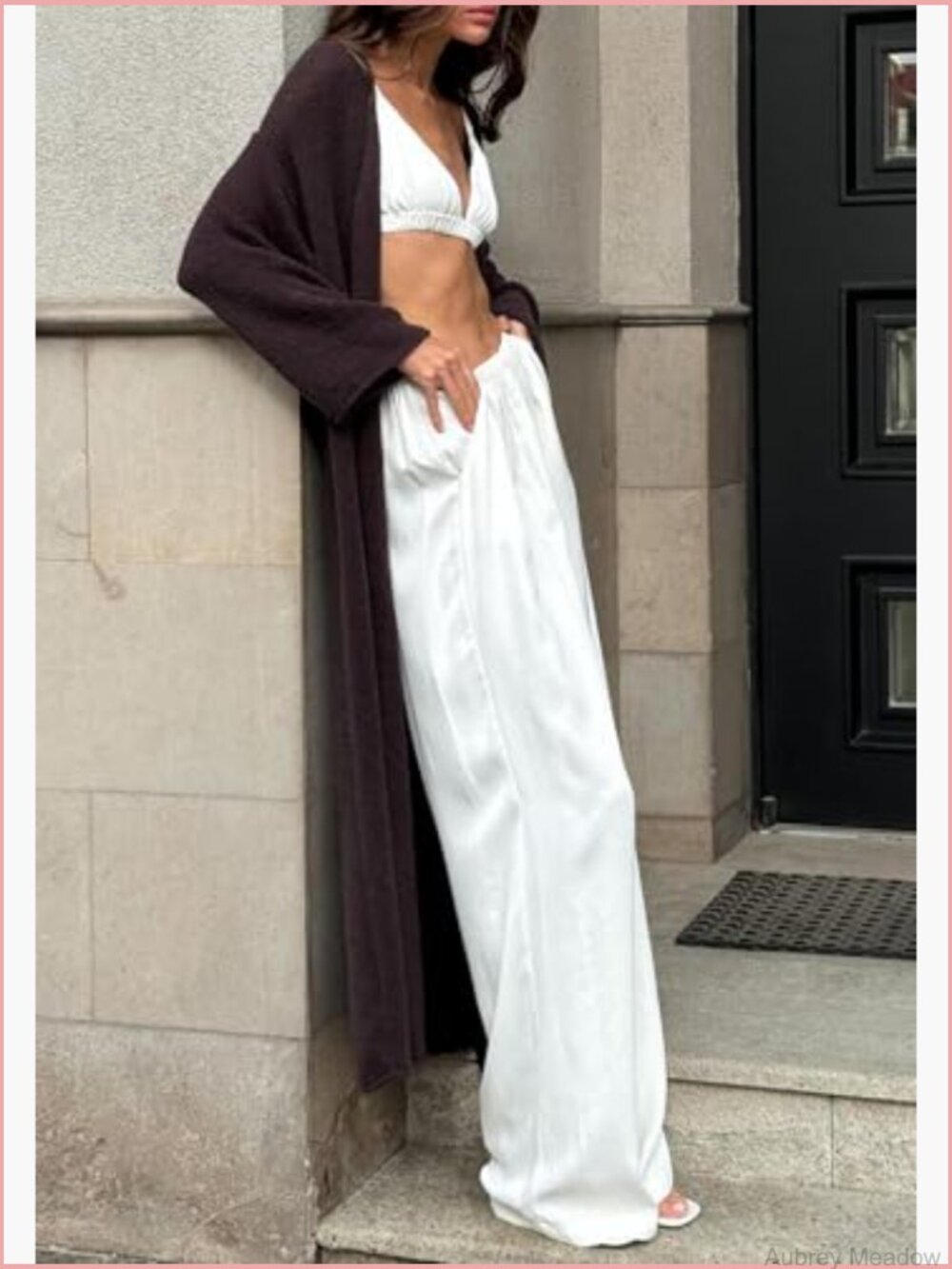 Lightweight Open Front Long Cardigan Duster Sweater Casual Knit Maxi Coat Loose - Picture 5 of 6